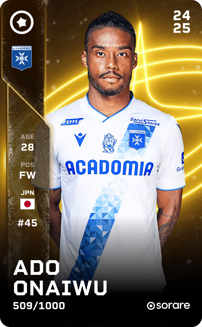 Ado Onaiwu 2024-25 • Limited 509/1000