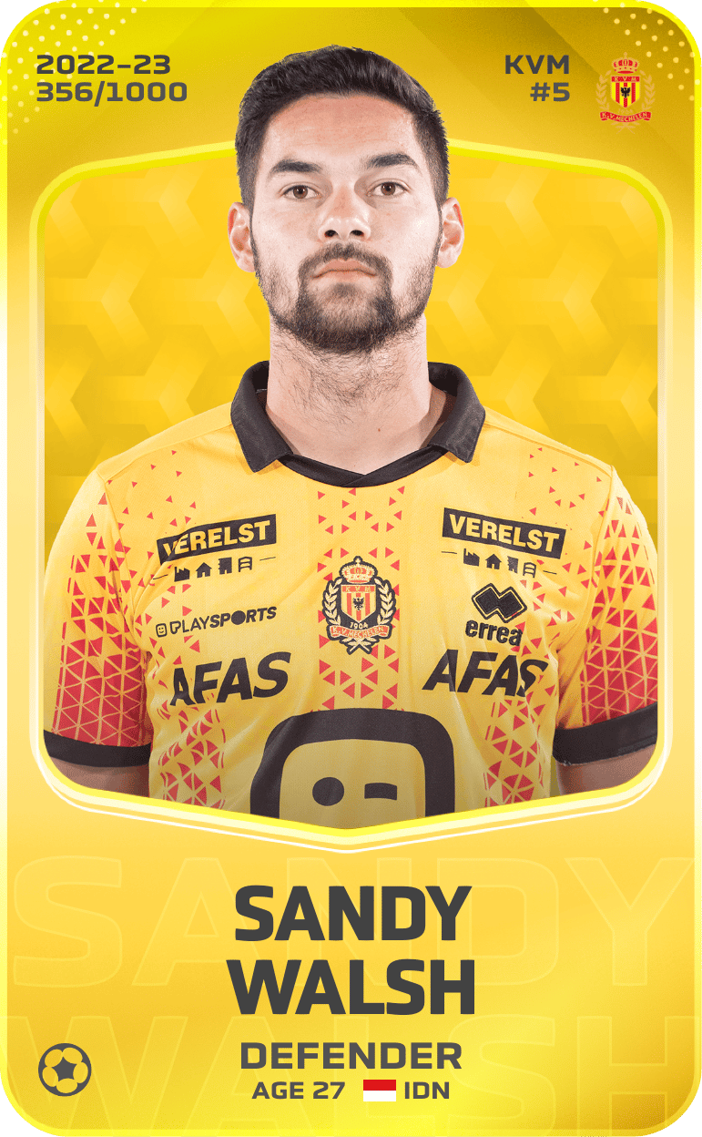 Sandy Walsh 2022-23 • Limited 356/1000