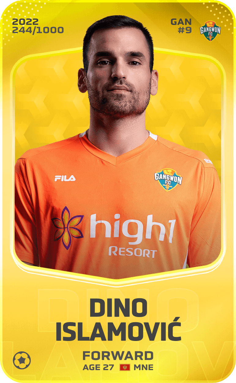Dino Islamović 2022-23 • Limited 244/1000