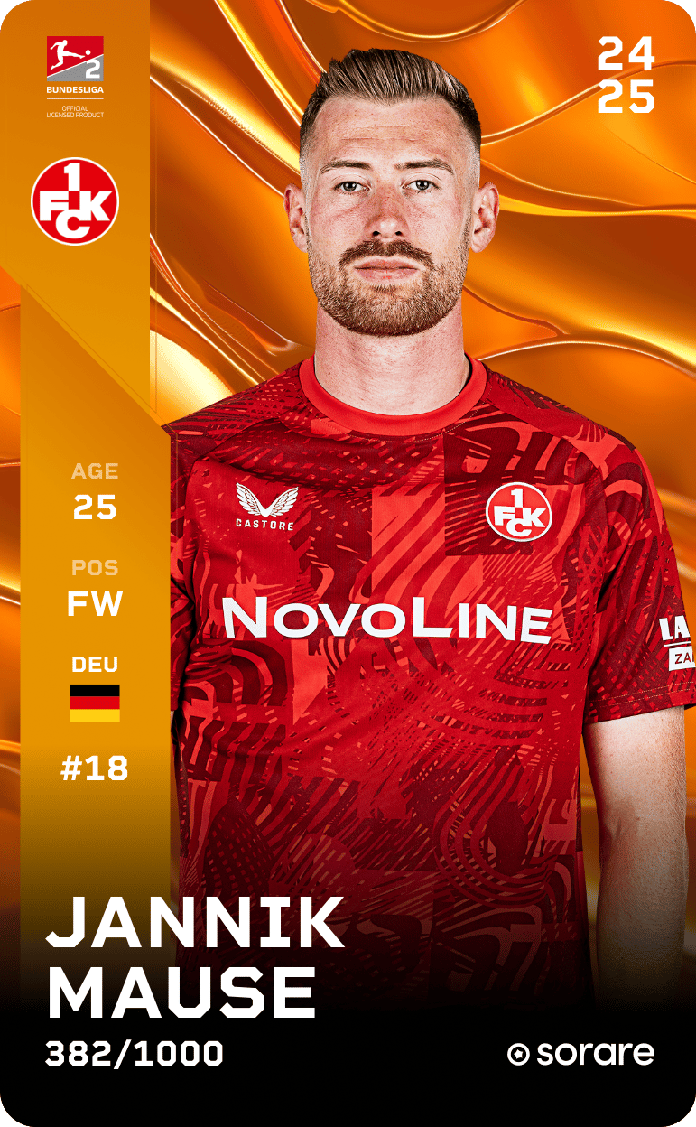 Jannik Mause 2024-25 • Limited 382/1000