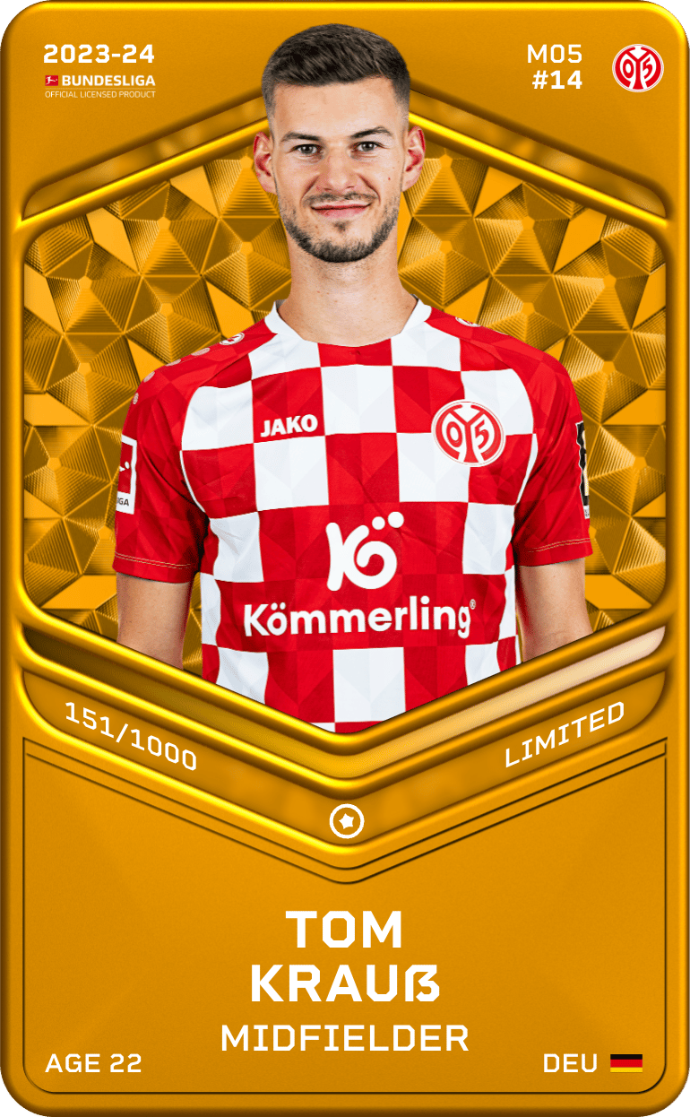 Tom Krauß 2023-24 • Limited 151/1000