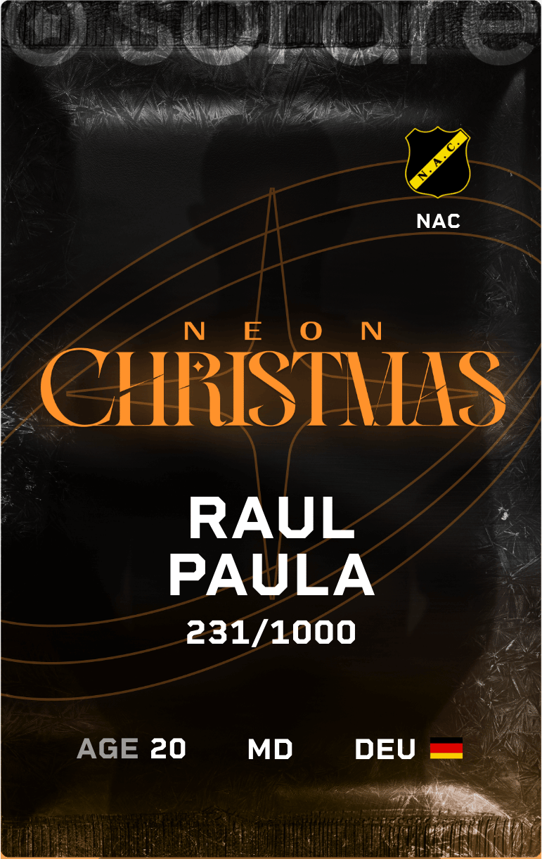Raul Paula 2024-25 • Limited 231/1000