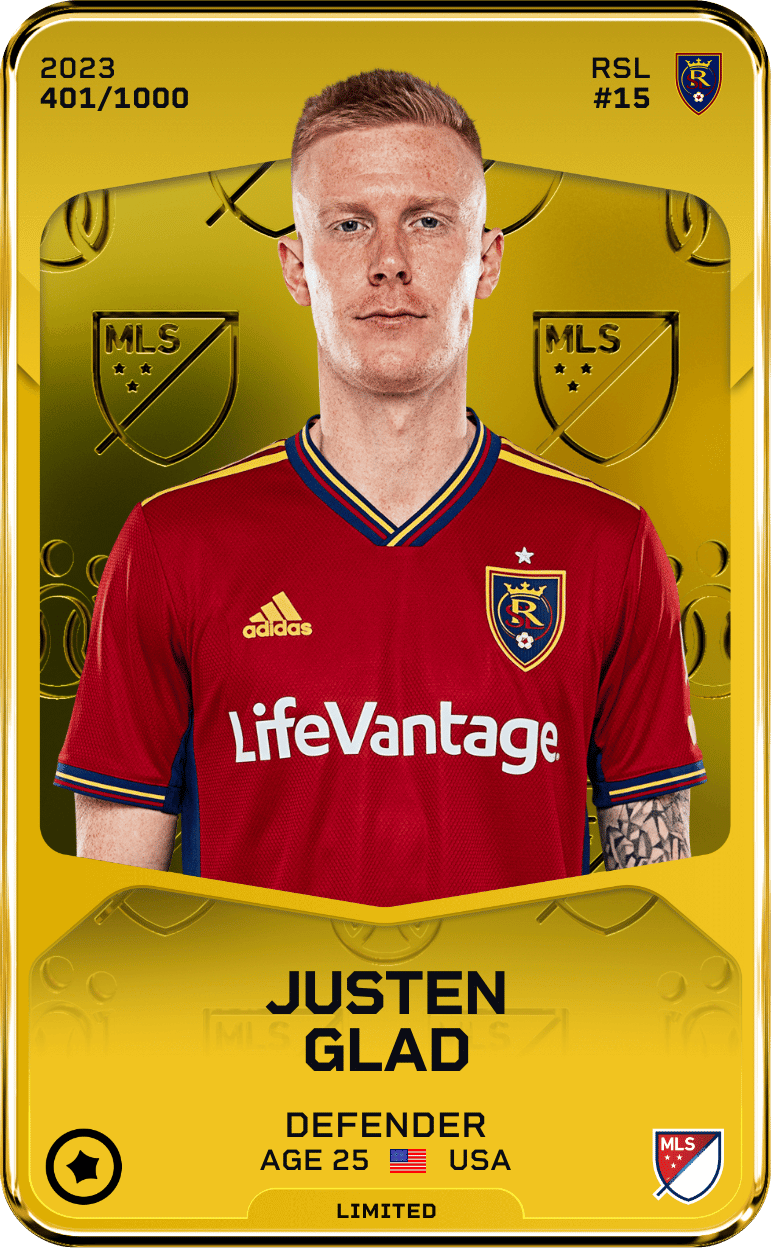 Justen Glad 2023-24 • Limited 401/1000