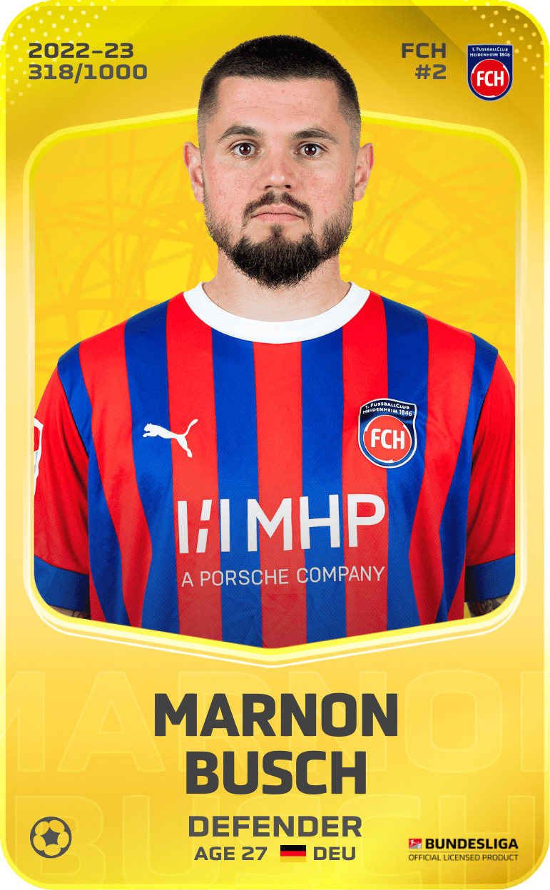 Marnon Busch 2022-23 • Limited 318/1000