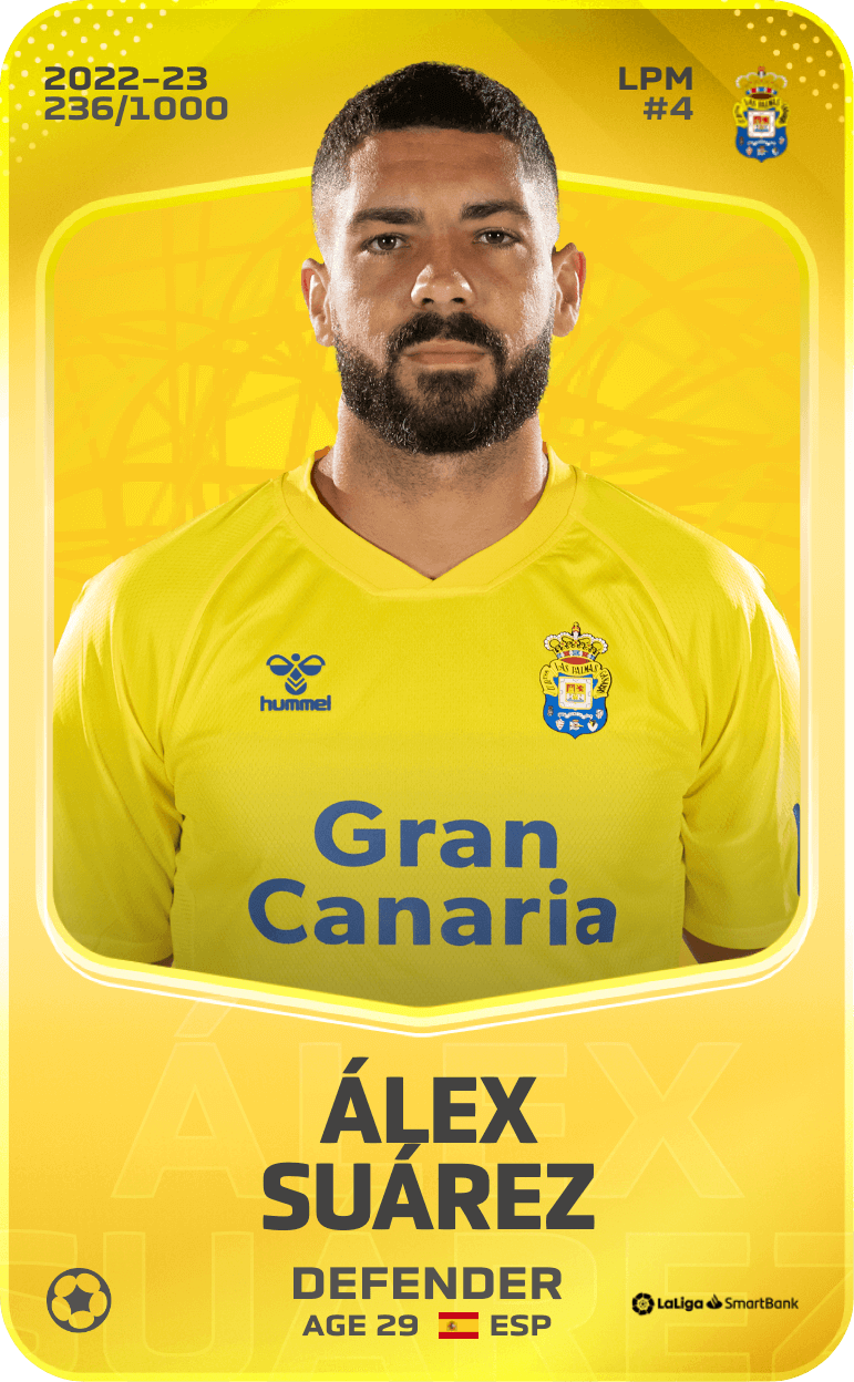 Álex Suárez 2022-23 • Limited 236/1000