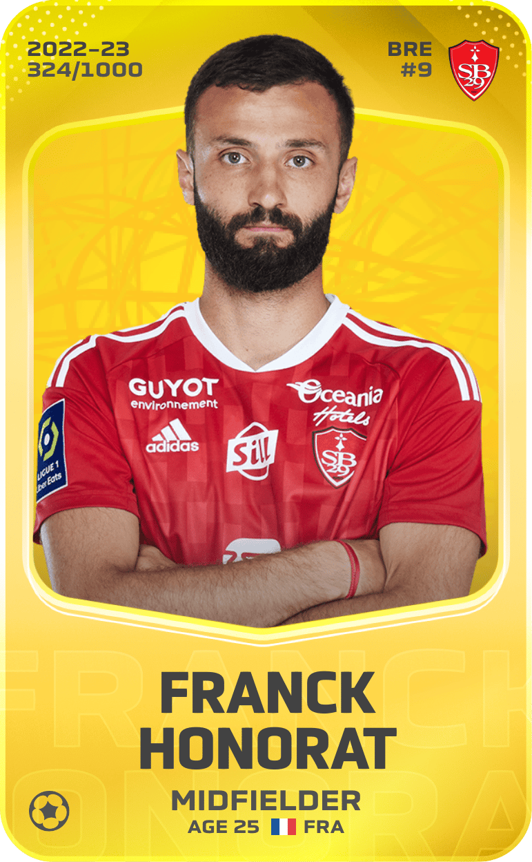 Franck Honorat 2022-23 • Limited 324/1000
