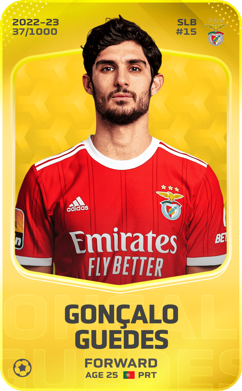 Gonçalo Guedes 2022-23 • Limited 37/1000