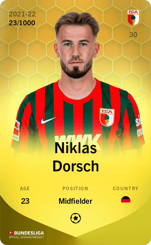 Niklas Dorsch 2021-22 • Limited 23/1000