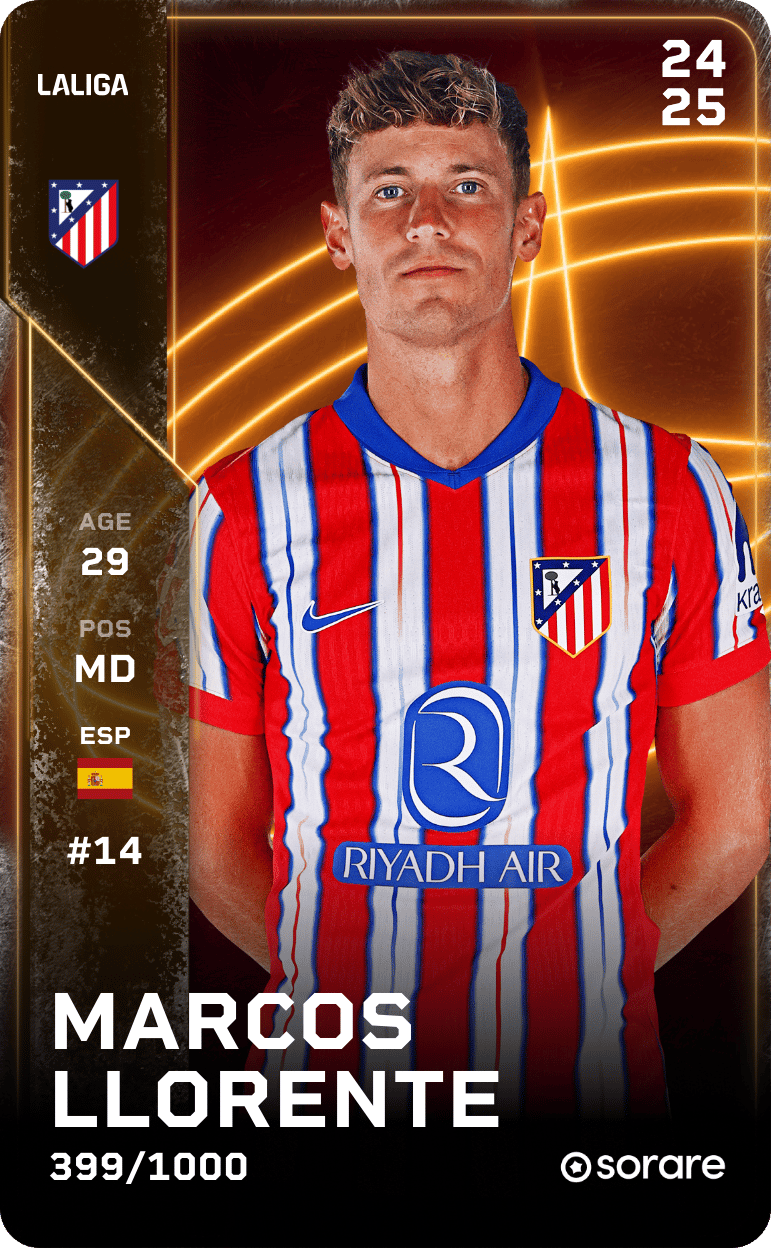 Marcos Llorente 2024-25 • Limited 399/1000