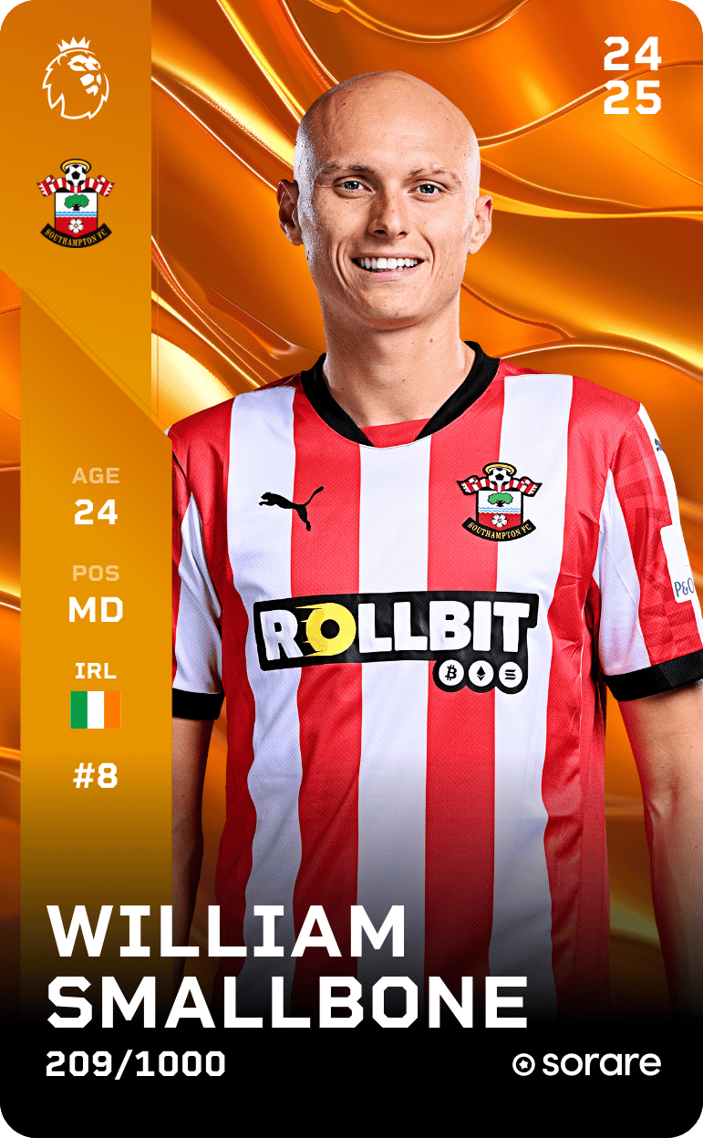 William Smallbone 2024-25 • Limited 209/1000