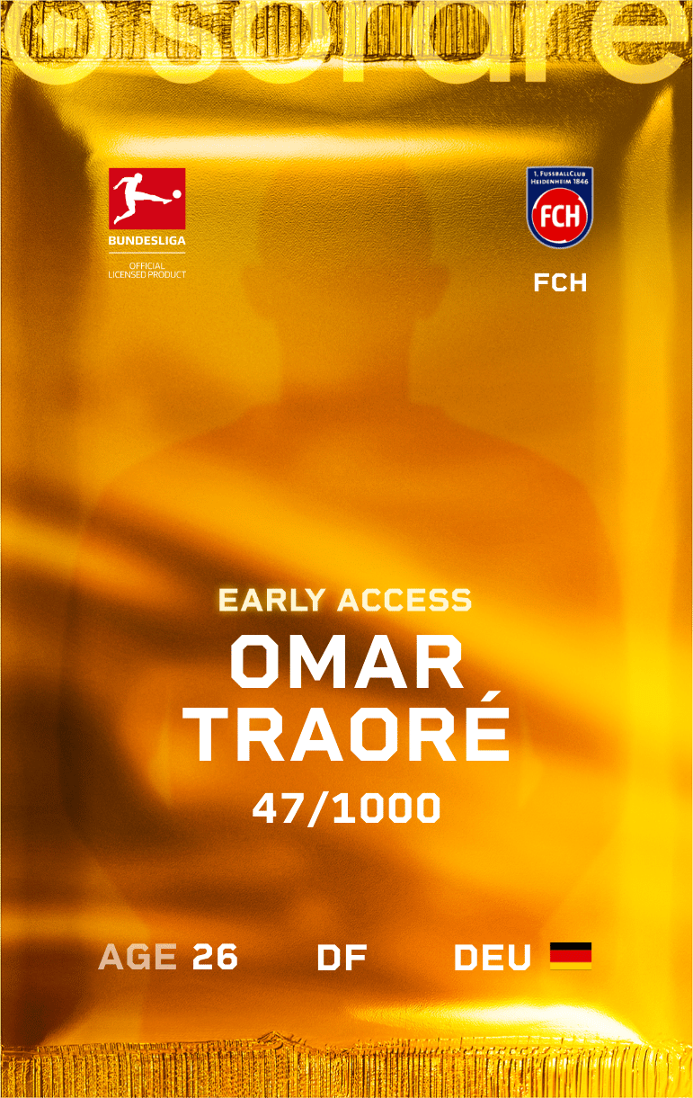 Omar Traoré 2024-25 • Limited 47/1000