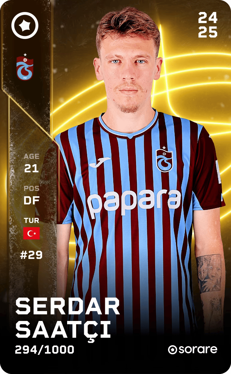 Serdar Saatçı 2024-25 • Limited 294/1000