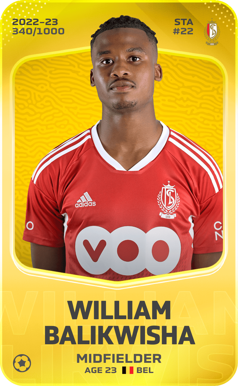 William Balikwisha 2022-23 • Limited 340/1000
