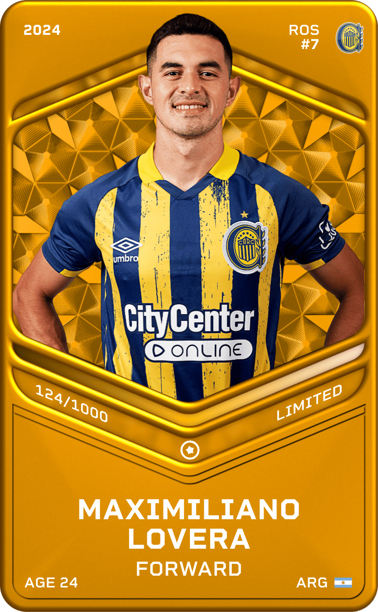 Maximiliano Lovera 2024-25 • Limited 124/1000