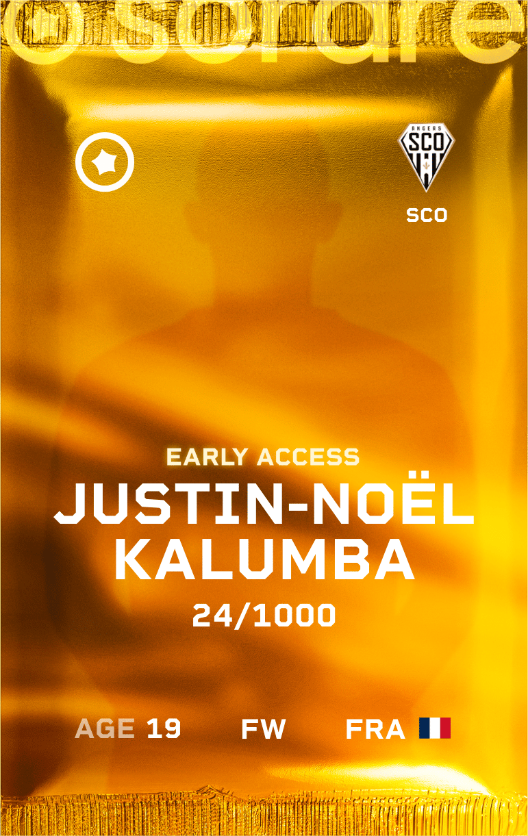 Justin-Noël Kalumba 2024-25 • Limited 24/1000