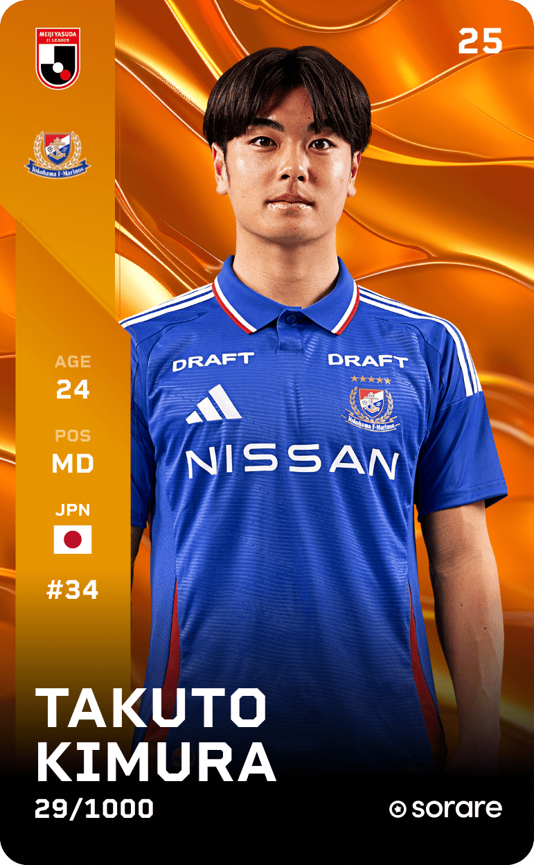 Takuto Kimura 2025-26 • Limited 29/1000