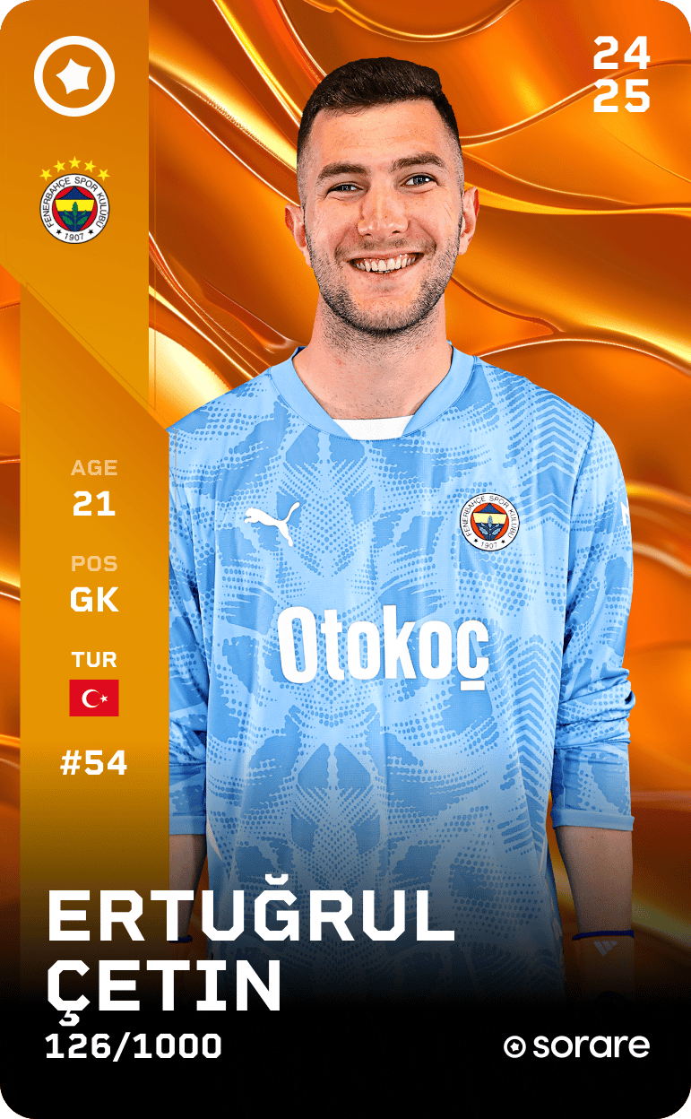 Ertuğrul Çetin 2024-25 • Limited 126/1000
