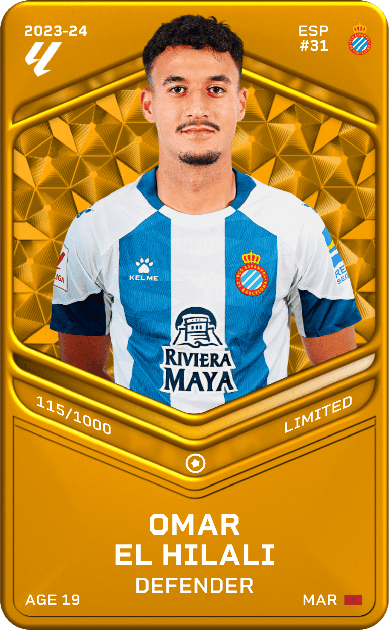 Omar El Hilali 2023-24 • Limited 115/1000