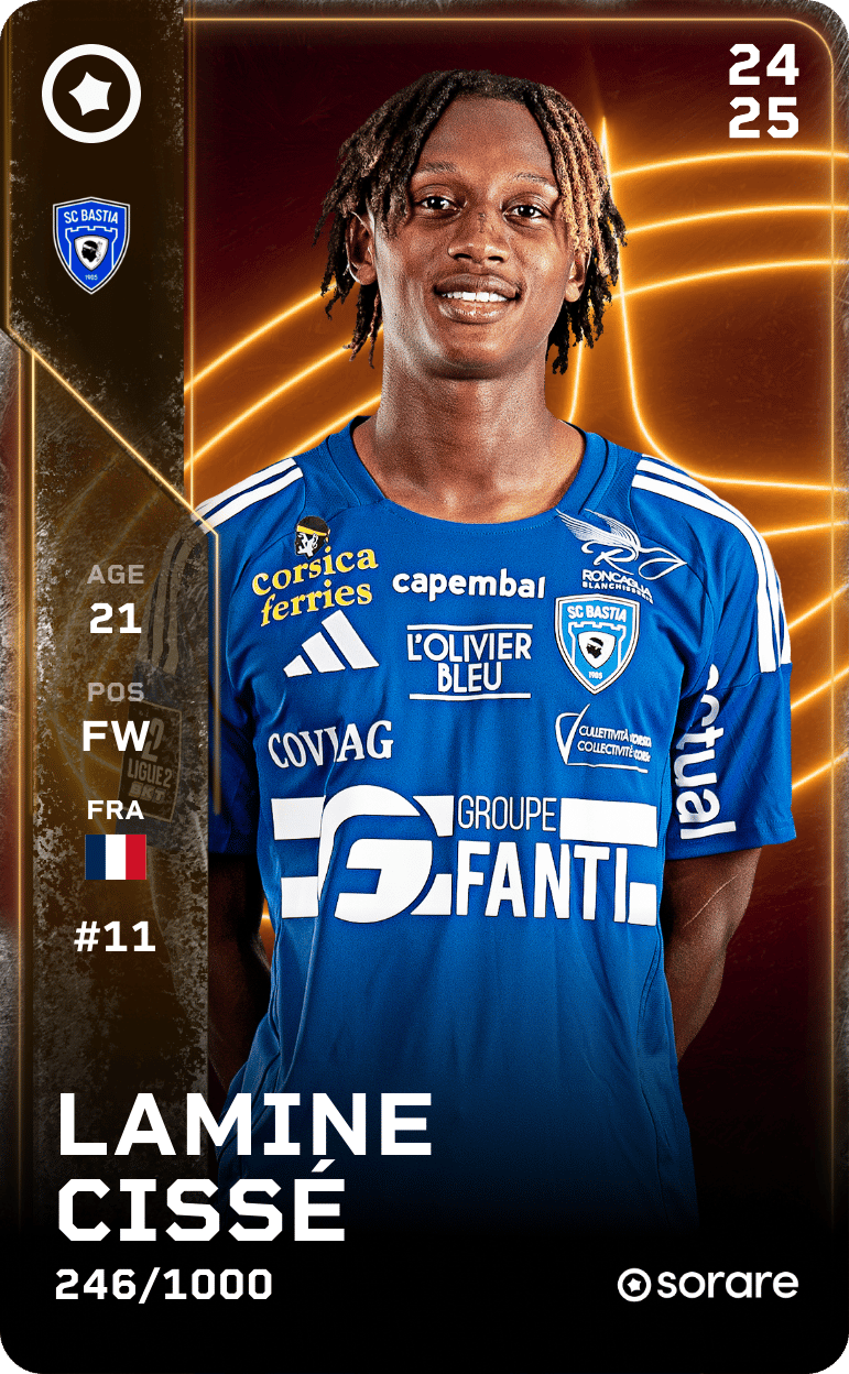 Lamine Cissé 2024-25 • Limited 246/1000