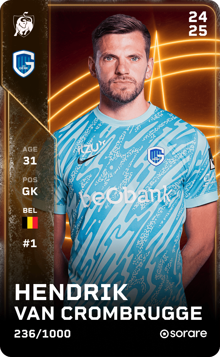 Hendrik Van Crombrugge 2024-25 • Limited 236/1000
