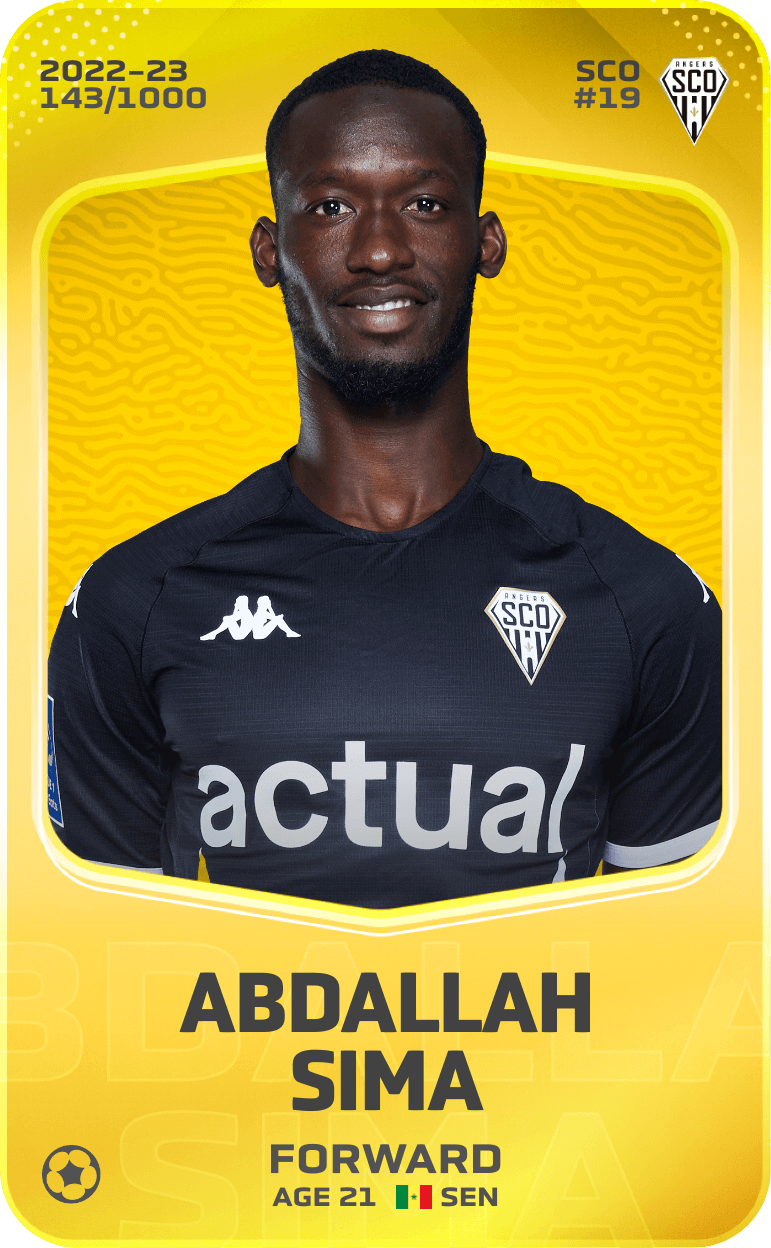 Abdallah Sima 2022-23 • Limited 143/1000