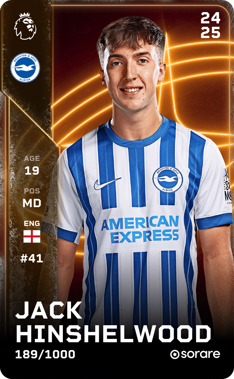 Jack Hinshelwood 2024-25 • Limited 189/1000