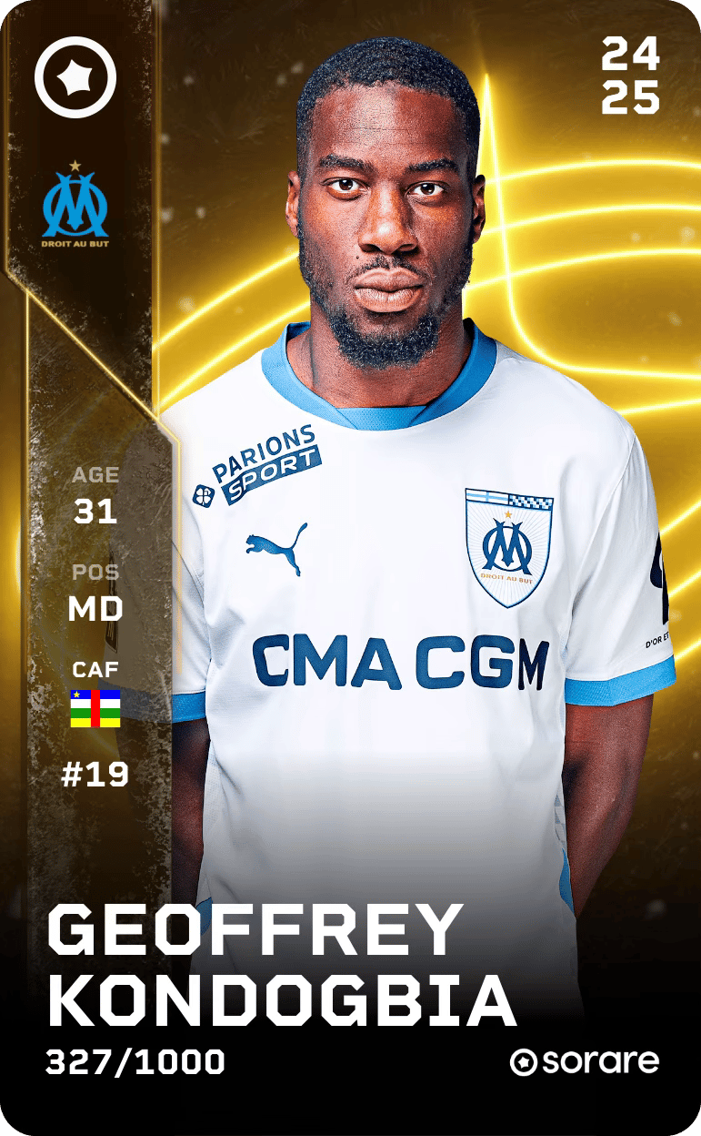 Geoffrey Kondogbia 2024-25 • Limited 327/1000