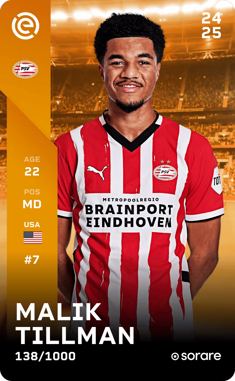 Malik Tillman 2024-25 • Limited 138/1000
