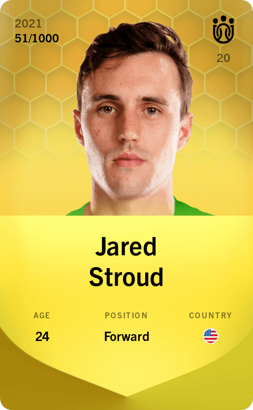 Jared Stroud 2021-22 • Limited 51/1000