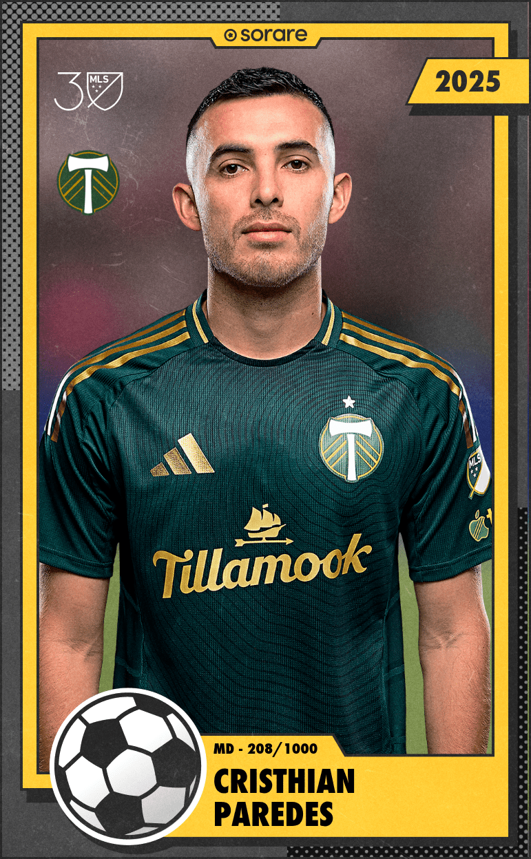 Cristhian Paredes 2025-26 • Limited 208/1000