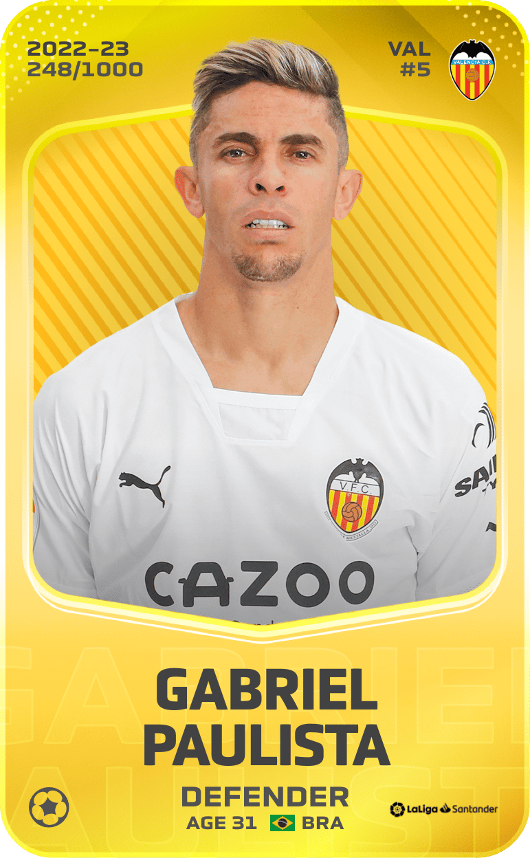 Gabriel Paulista 2022-23 • Limited 248/1000
