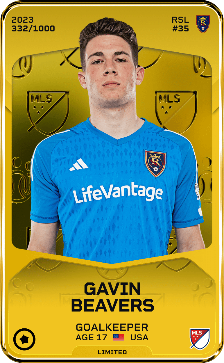 Gavin Beavers 2023-24 • Limited 332/1000