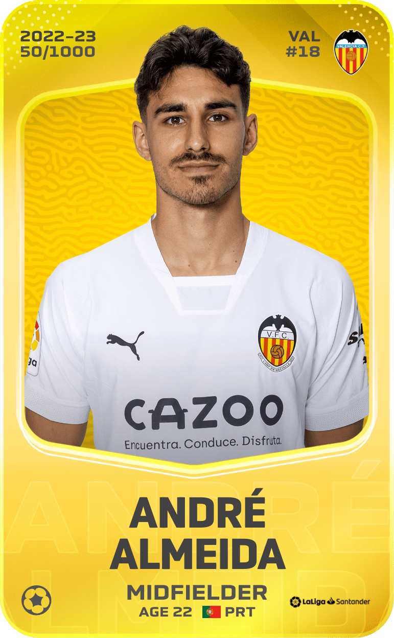 André Almeida 2022-23 • Limited 50/1000