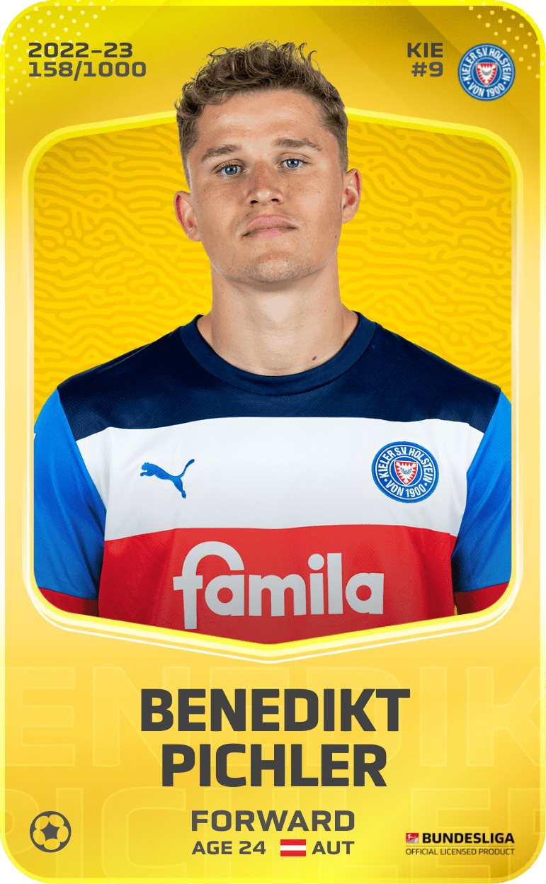 Benedikt Pichler 2022-23 • Limited 158/1000