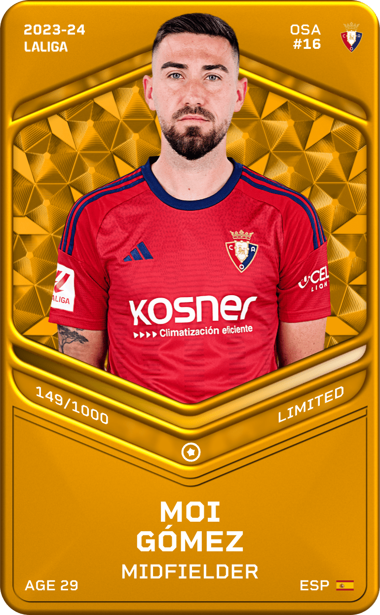 Moi Gómez 2023-24 • Limited 149/1000