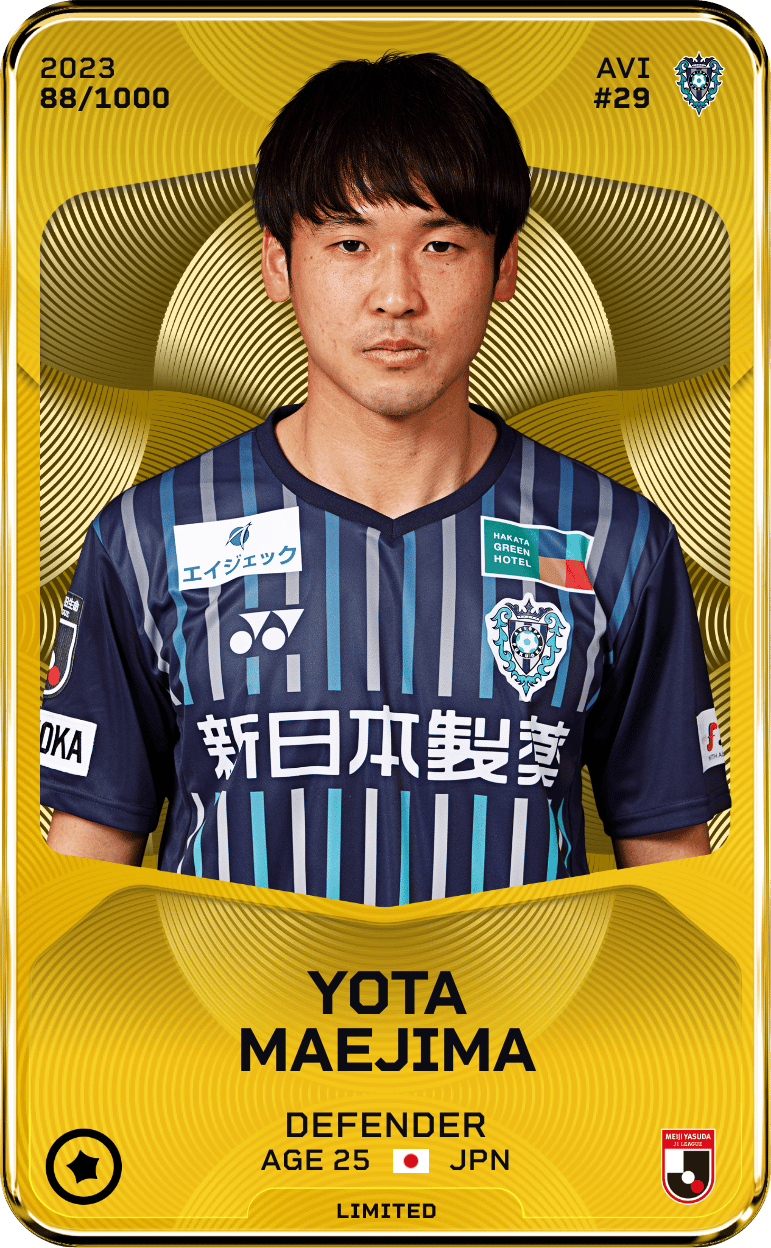 Yota Maejima 2023-24 • Limited 88/1000