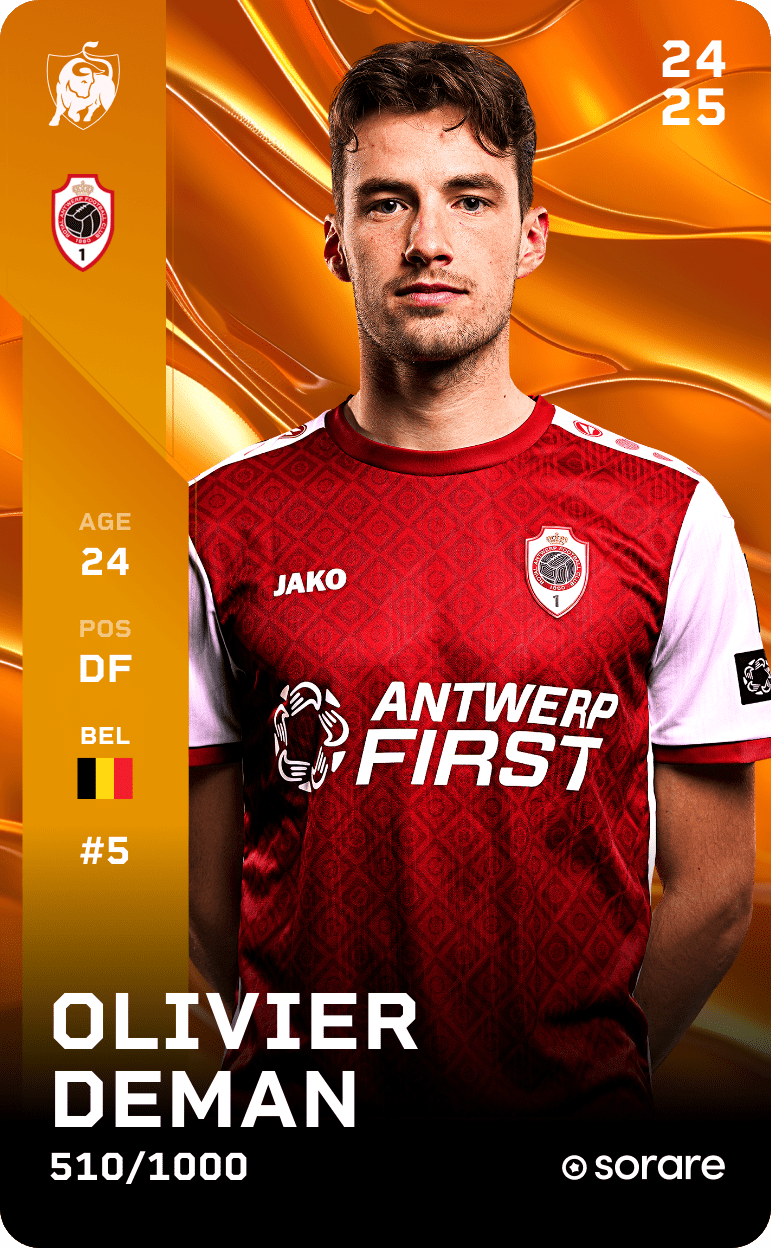 Olivier Deman 2024-25 • Limited 510/1000