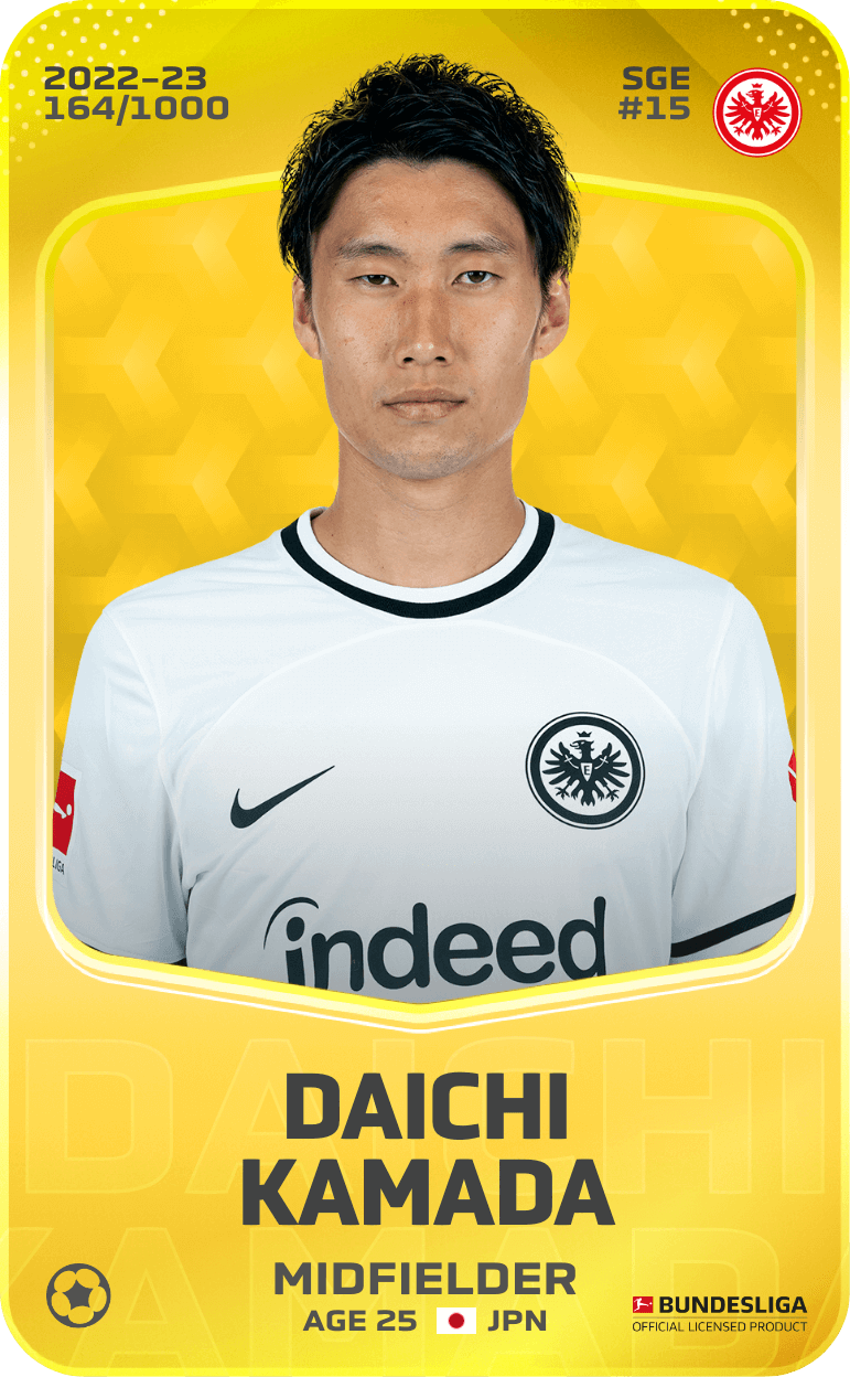 Daichi Kamada 2022-23 • Limited 164/1000