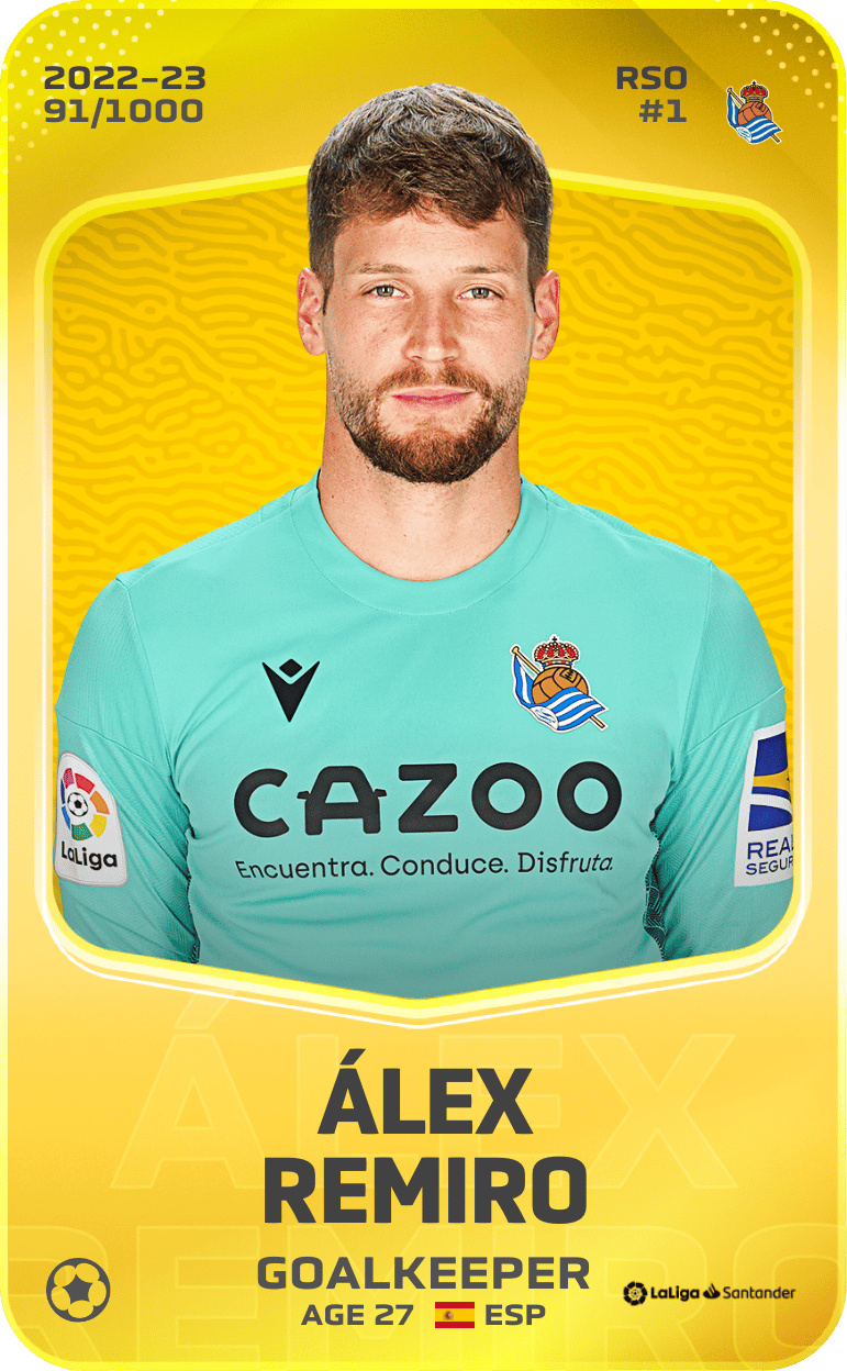 Álex Remiro 2022-23 • Limited 91/1000