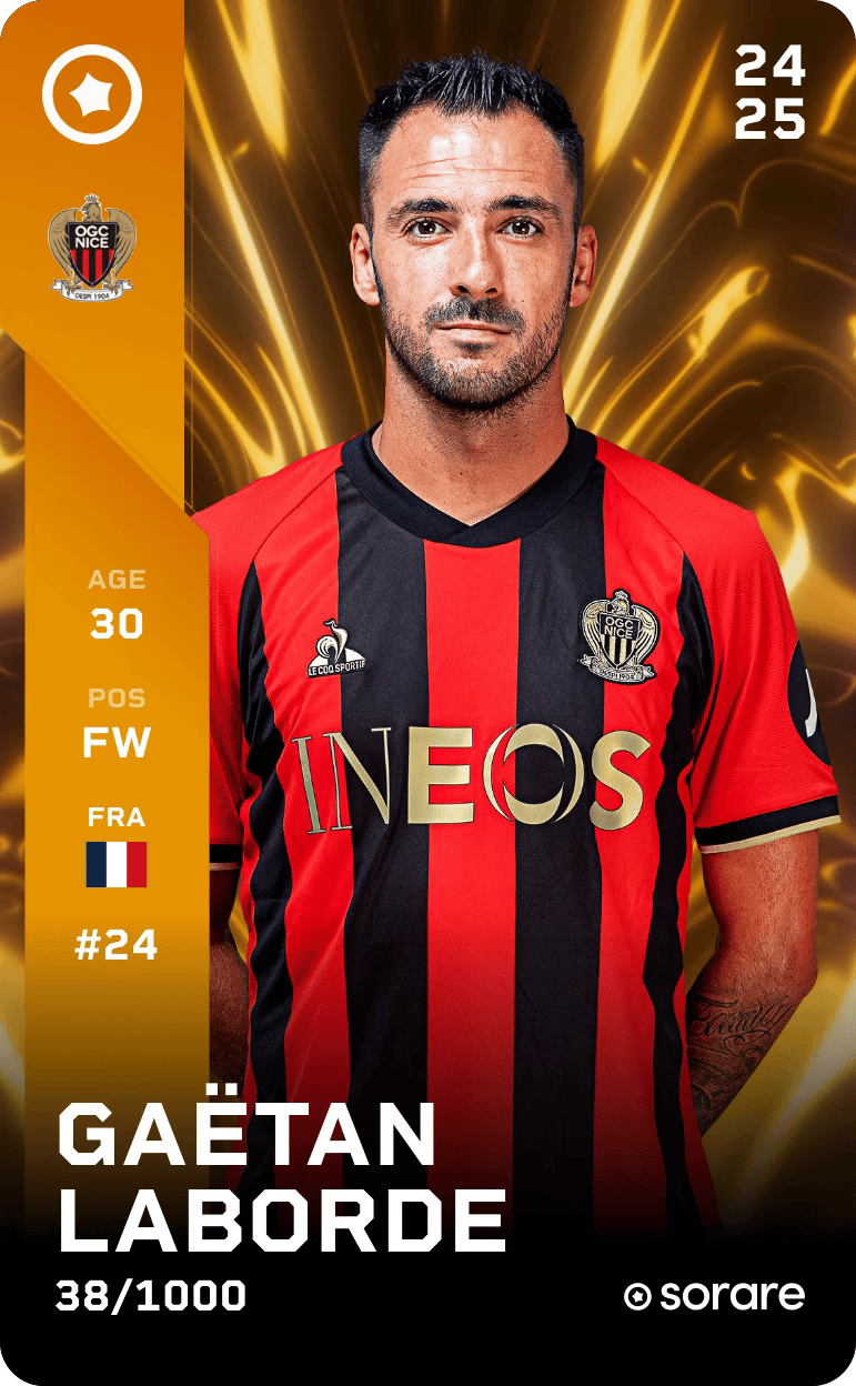 Gaëtan Laborde 2024-25 • Limited 38/1000