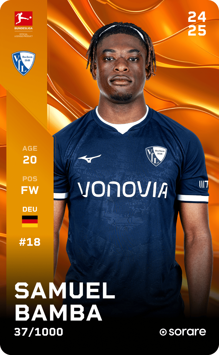 Samuel Bamba 2024-25 • Limited 37/1000