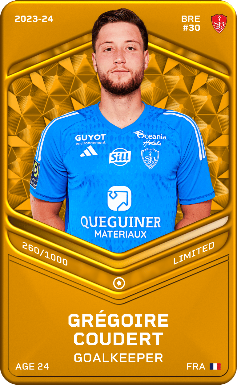Grégoire Coudert 2023-24 • Limited 260/1000
