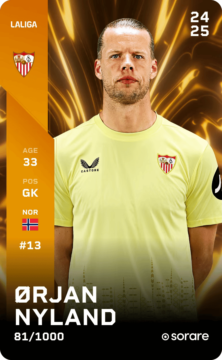 Ørjan Nyland 2024-25 • Limited 81/1000