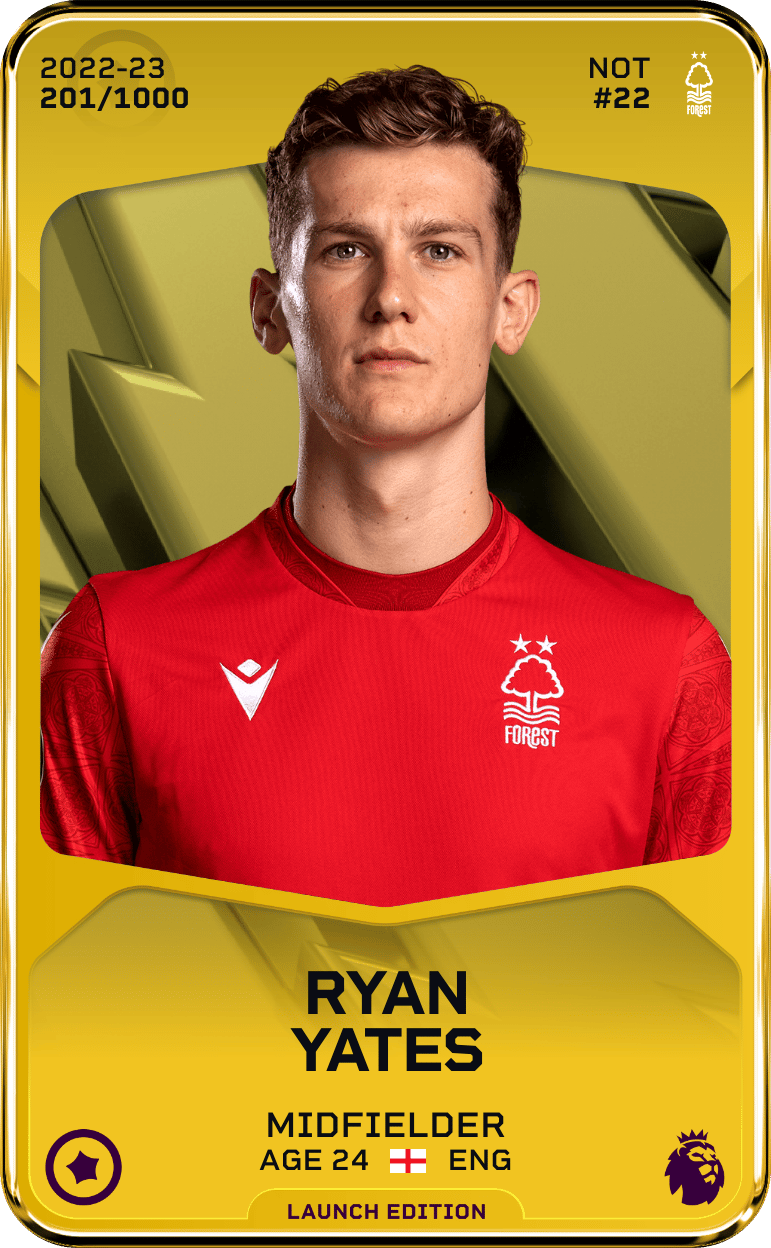 Ryan Yates 2022-23 • Limited 201/1000