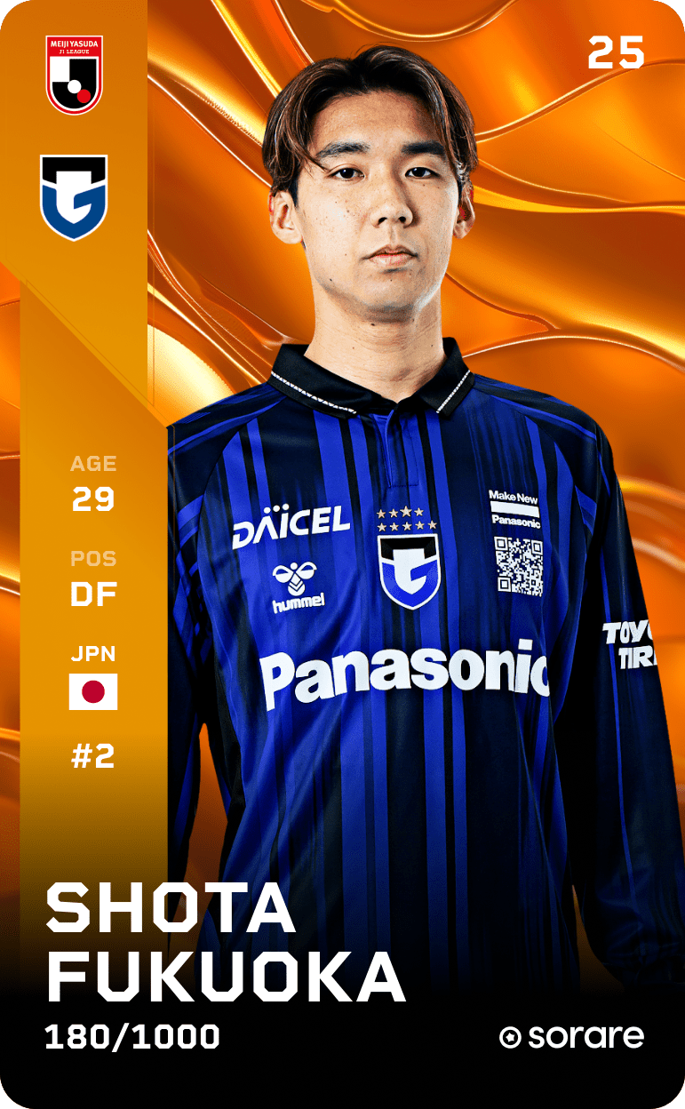 Shota Fukuoka 2025-26 • Limited 180/1000