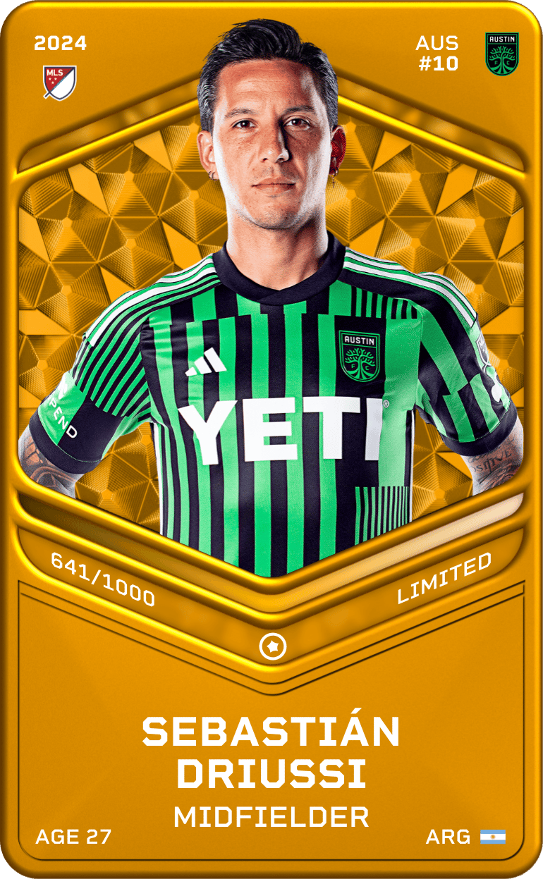 Sebastián Driussi 2024-25 • Limited 641/1000