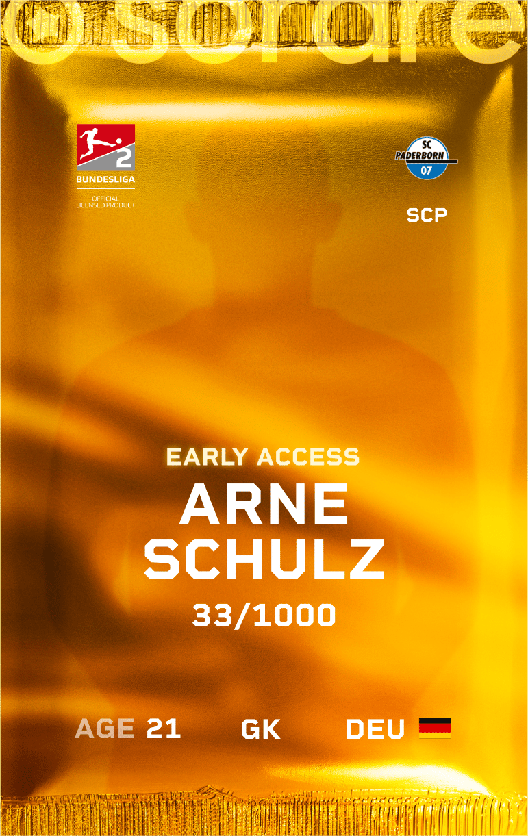 Arne Schulz 2024-25 • Limited 33/1000