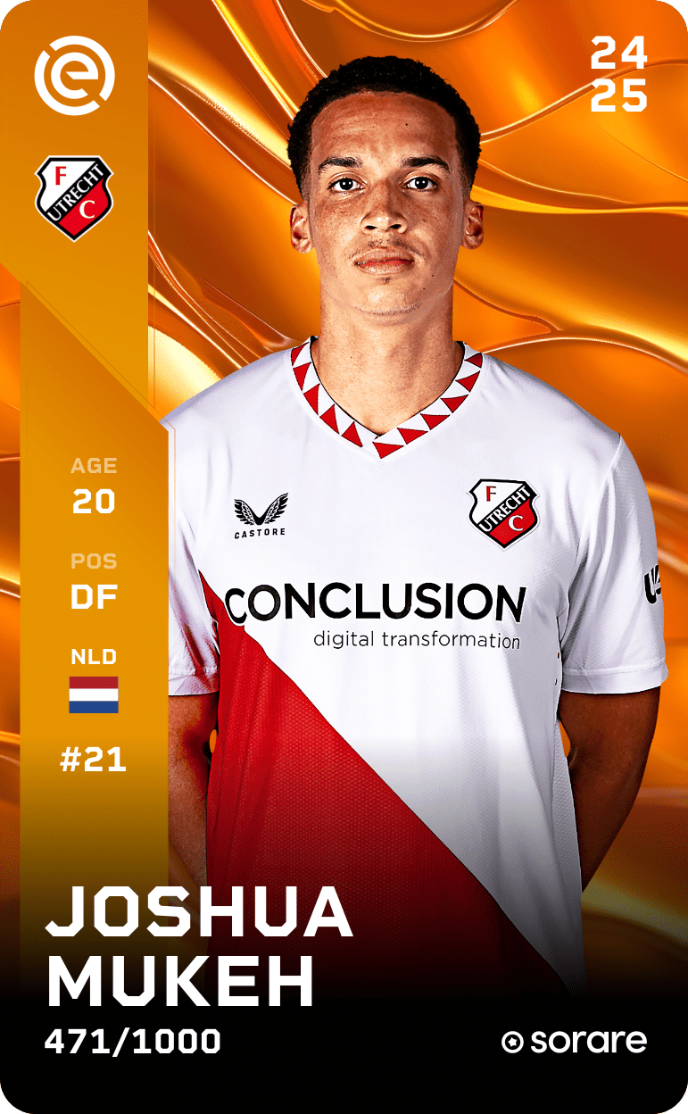 Joshua Mukeh 2024-25 • Limited 471/1000