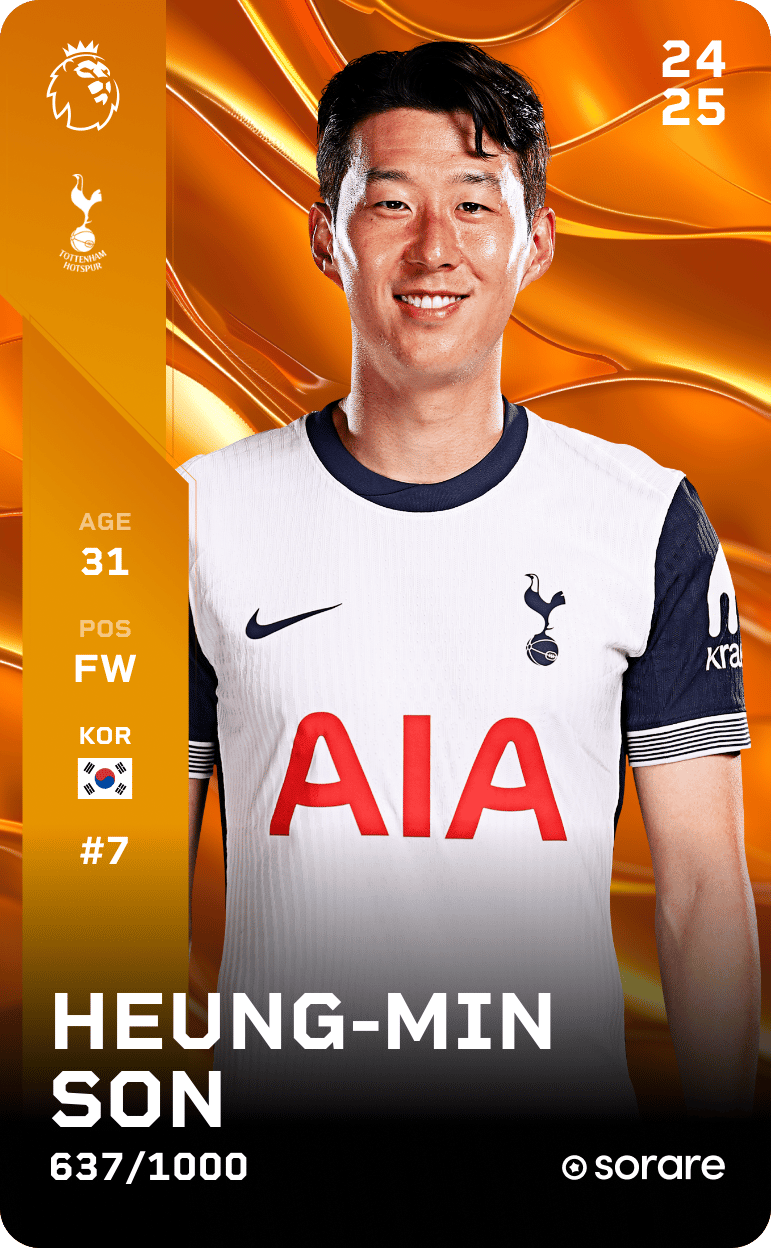 Heung-min Son 2024-25 • Limited 637/1000