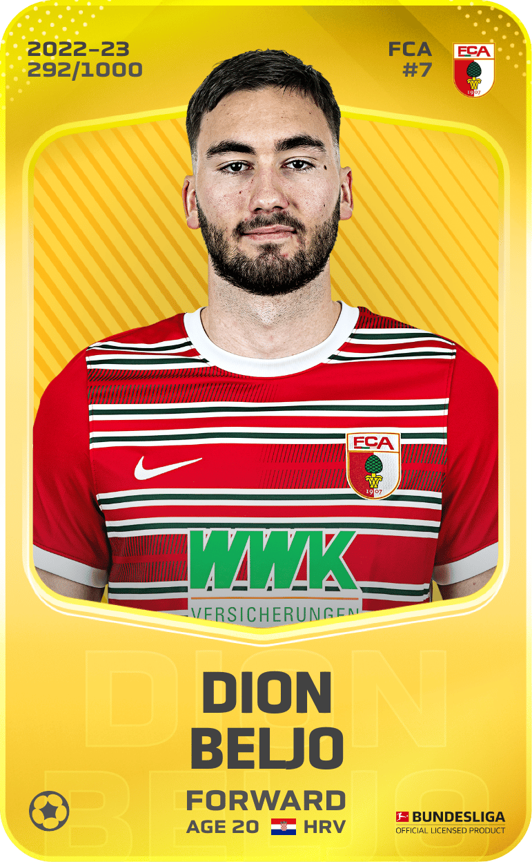 Dion Beljo 2022-23 • Limited 292/1000